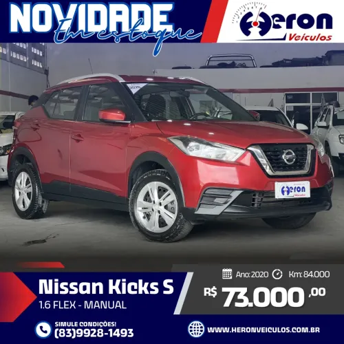 Nissan Kicks S 1.6 16V Flexstar 5P Mec. 2020