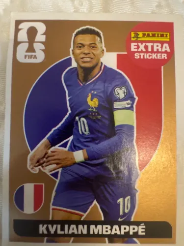 Figurinha legend Kylian Mbappe bronze