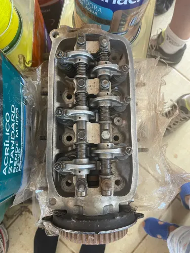 Cabeçote completo Daihatsu Cuore - peça rara - retificado 
