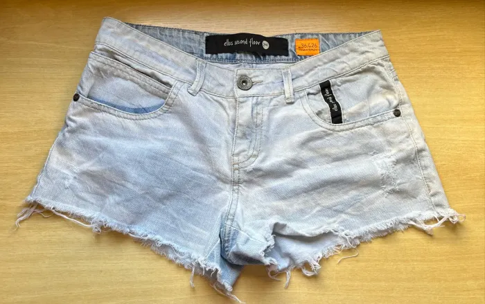 Shorts Jeans ellus original com acabamento destroyed