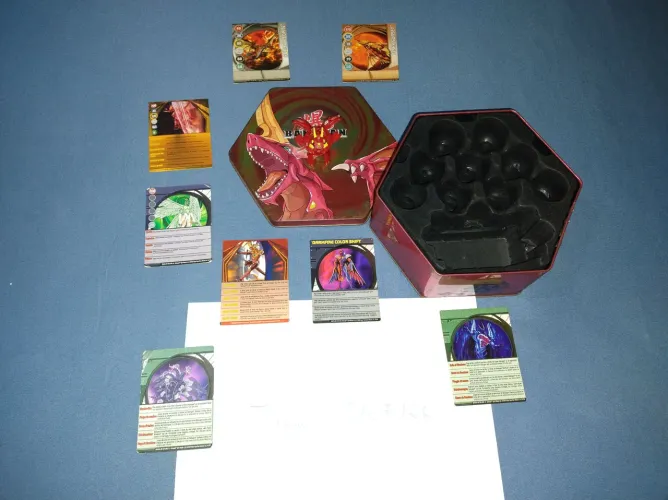 Lote bakugan - intens na descrição