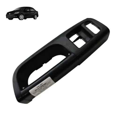 Puxador Porta Dianteira Esquerda Vw Voyage Gol G5 2010 2011 Preto Dianteira