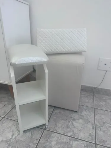 Suporte mão , suporte pés para manicure 