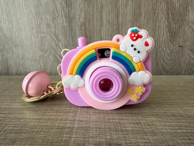 Hello Kitty Chaveiro Camera Projetora Tipo Fotográfica Super Fofa ! Campinas-sp 