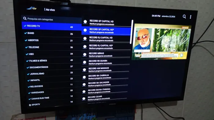 Tv Samsung Smart 32 polegadas, valor 850. Entrar em contato *34
