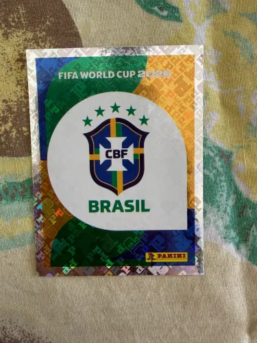 Figurinha Copa 2026 - Brasão Brasil