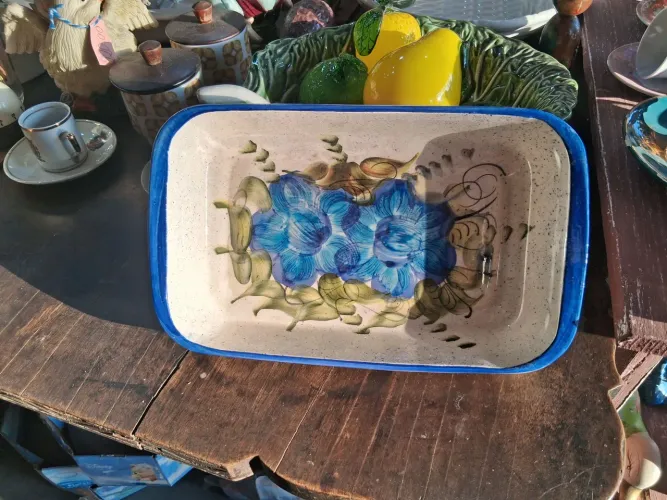 Travessa de porcelana