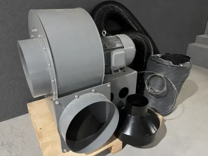 Exaustor Centrífugo Industrial 7,3 HP (5,5 kW) - Alto Desenpenho para Exaustão/Ventilação