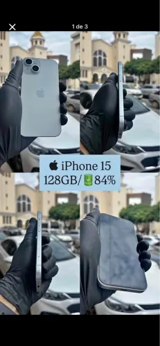 Iphone 15 128gb 84% vitrine