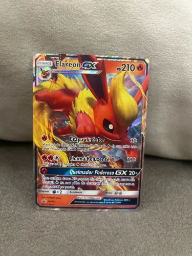 Carta Pokémon Flareon GX SM171