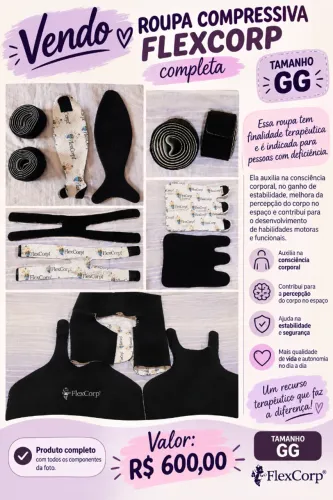 Vendo roupa compressiva flexcorp 