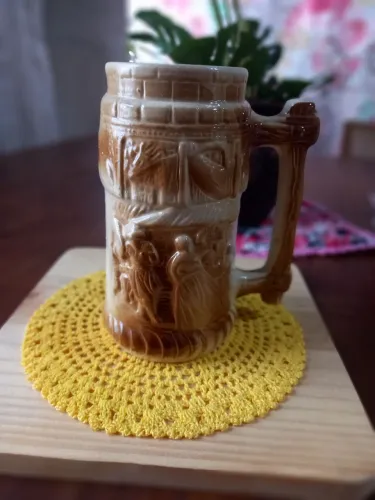 Caneca de Chopp são joaquim antiga vintage 500ml