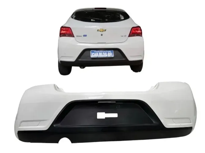 Parachoque Traseiro Onix Hatch 2017 A 2019 Original