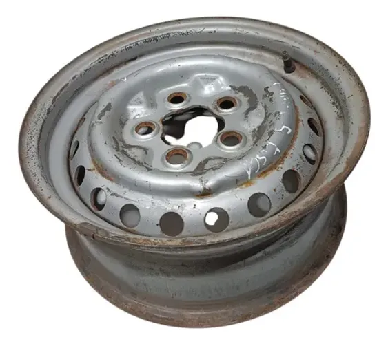 Roda De Ferro Aro 14 Volkswagen Kombi Standard 5 Furos Prata