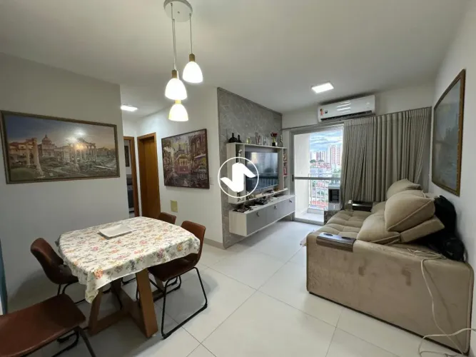 Apartamento mobiliado à venda em Cuiabá, Jardim Mariana - Residencial Jardim Olívia REF: E