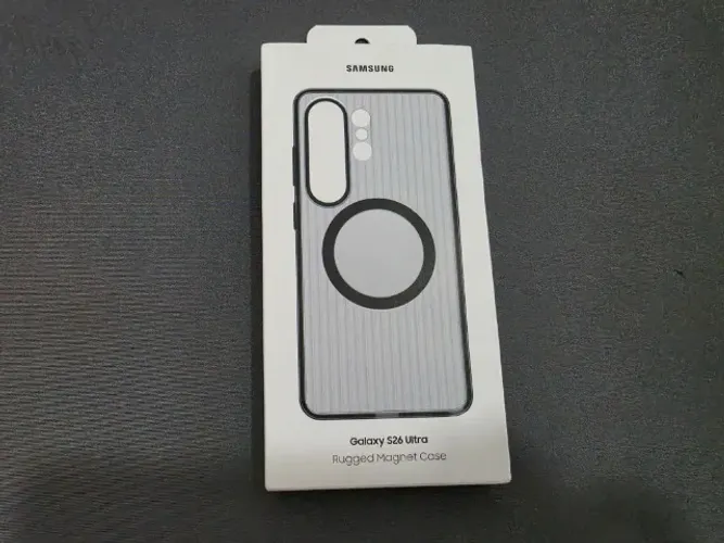 Capa/Case Rugged Magnetica/Magsafe Original para Samsung Galaxy S26 Ultra