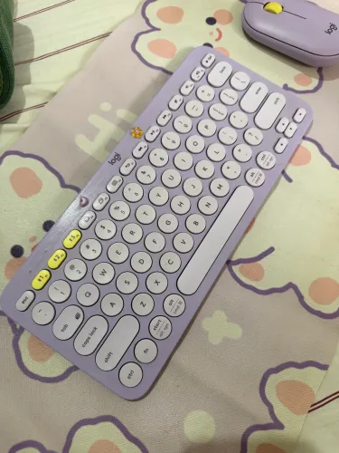 Kit Logitech Pebble 2 - Teclado + Mouse Lilás
