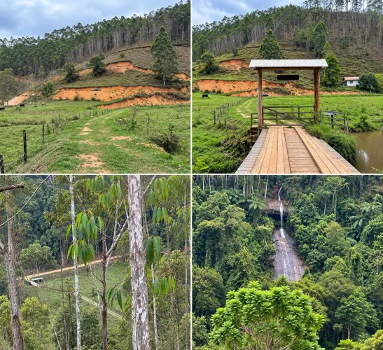 Chácaras, Mirante nas Montanhas: Vista para Cachoeira e Clima Frio, Tijuco Preto, parcelo.