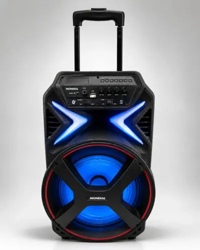 Caixa de Som Mondial CM-400 (Som bem alto)