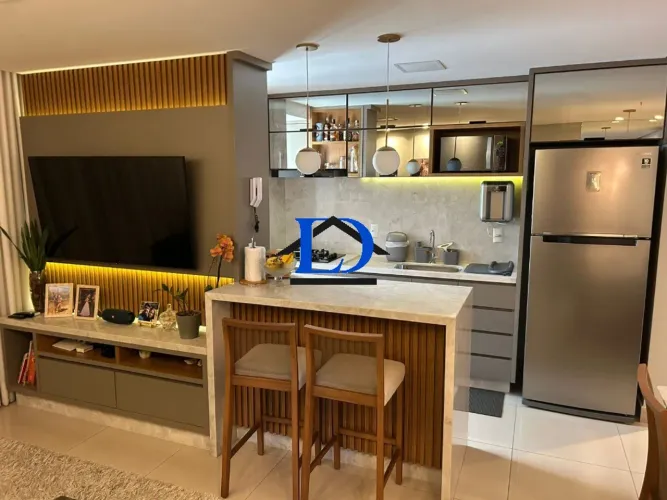 Apartamento à venda em Goiânia-GO, na Vila Rosa: 2 quartos, 1 suíte, 2 salas, 2 banheiros,