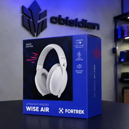 HEADSET FORTREK WISE AIR BRANCO