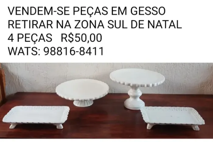 VENDEM-SE PEÇAS EM GESSO