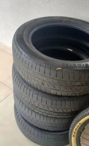 4 PNEUS PIRELLI 195/60 R16 - MEIA VIDA - BOM ESTADO
