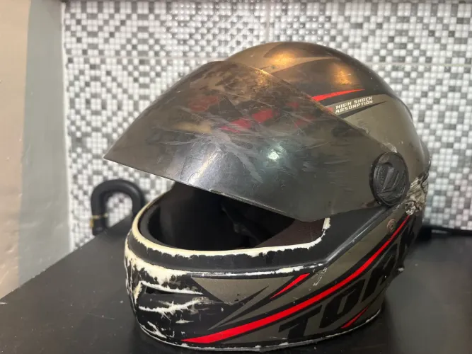 Capacete para rodar