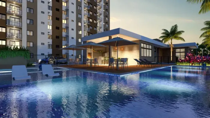 Apartamento à venda no condomínio Lunar Nova Aruana , bairro Aeroporto