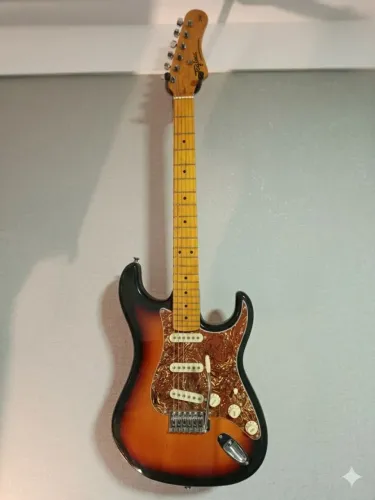 Guitarra Tajima 530 Woodstock + Amplificador Meteoro Demolidor FWB20