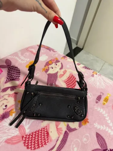 Bolsa de ombro preta
