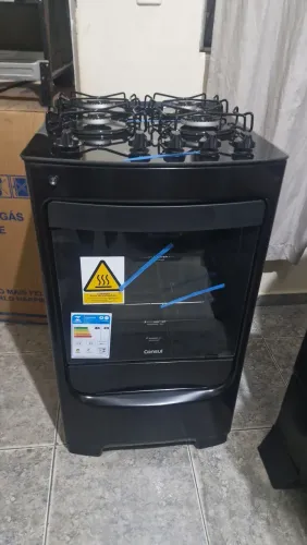 Fogão consul mesa de vidro 