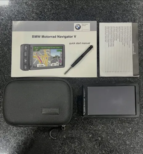 Gps original bmw motorrad navigator 5 - mapa América do Sul