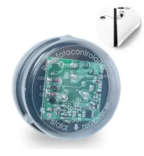 RELE  FOTOCEULA ILUMINAÇÃO QR54 BIVOLT-QUALITRONIX