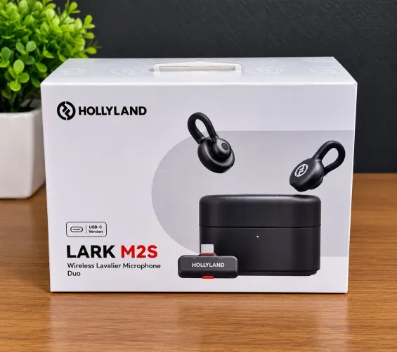 Hollyland Lark M2S Tipo C (2TX+1Receptor USB-C)
