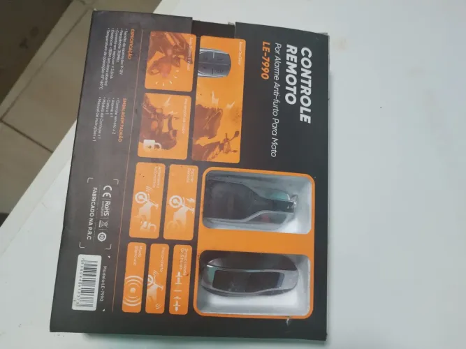 Alarme antifurto para moto