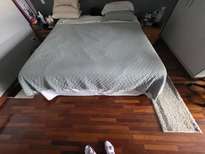 Cama King ( box + colchão ) Castor - perfeito estado