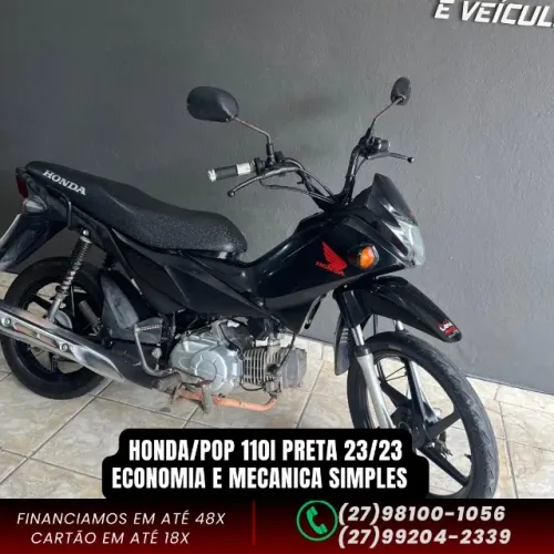 Honda Pop 110i 2023-Economia, mecânica simples e facilidade na pilotagem