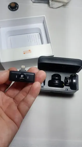 Microfone lapela sem fio