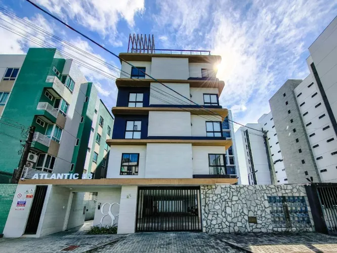 Flat mobiliado de 21 m² em Intermares, com piscina, churrasqueira, vaga e segurança 24h, a