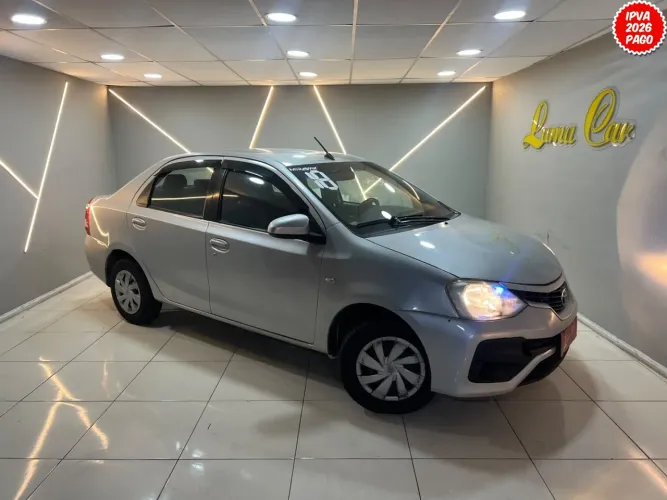 Toyota Etios X Sedan 1.5 Flex 16V 4P Mec. 2018