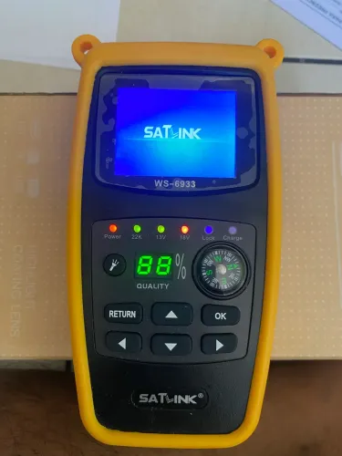 Localizador de Satélite Satlink WS-6933 HD (Novo / Sem Uso)
