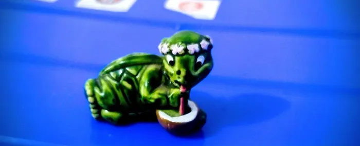 Tartaruga Kinder Ovo anos 90