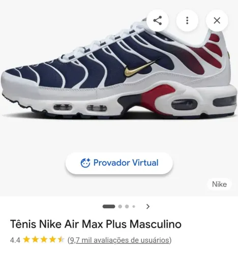 Nike air Max Plus (Paris Saint-Germain)