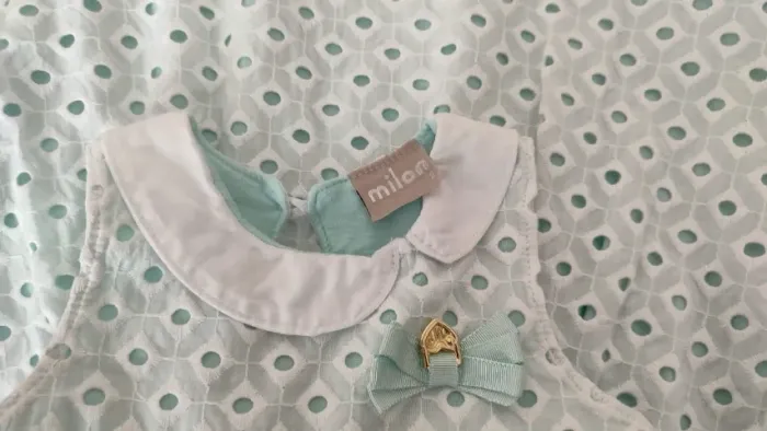 Vestido Infantil Marca Milon - Tamanho 02