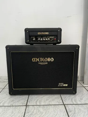 Amplificador meteoro guitar F-350 + caixa 212 GS 12 polegadas 100v/220v