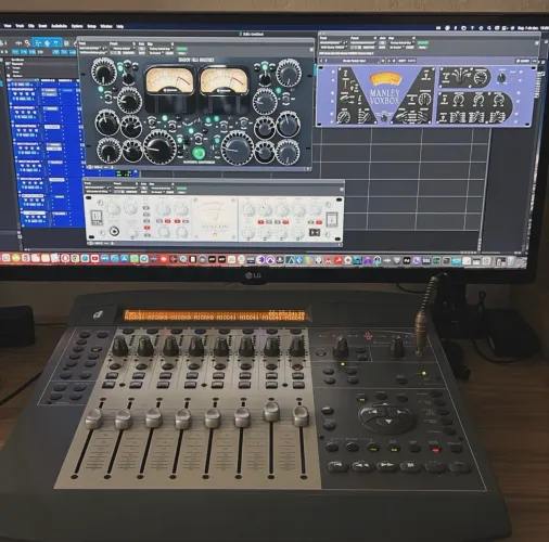Command 8 Avid Digidesign Controladora DAW ESTUDO TROCA! ñ faderport artist xtouch icon