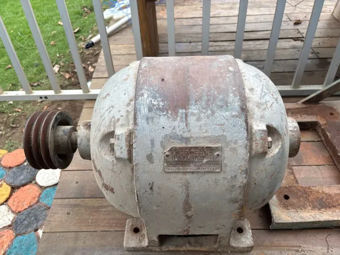 Motor Elétrico  15HP (GE) Tri-Clad Trifásico/Indução
