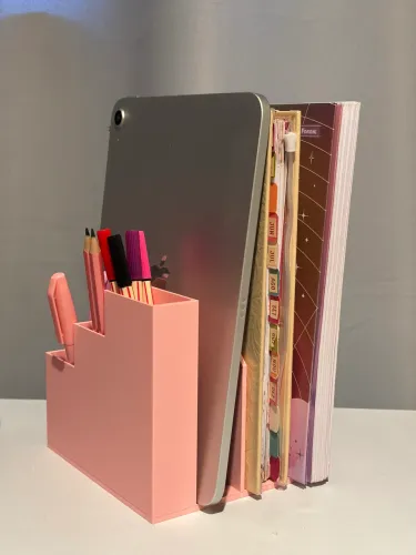 Porta Canetas, Papel ofício, Caderno, organizador de mesa de escritório