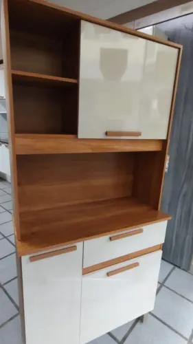 Armário Cozinha 83Cm Compacto C/3 Portas 1 Gaveta. São Produtos Novos Direto da Fábrica.